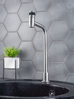 Кран на одну воду РМС SUS124-270-1