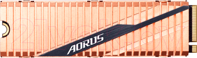 SSD диск Gigabyte Aorus NVMe Gen4 500GB (GP-ASM2NE6500GTTD) - фото
