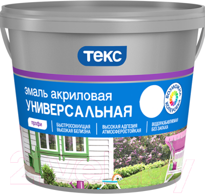 Эмаль Текс Универсал А - фото