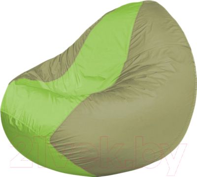Бескаркасное кресло Flagman Classic К2.1-69 (салатовый/светло-оливковый) - фото