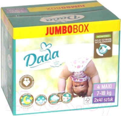 Подгузники детские Dada Extra Soft Maxi 4 Jumbo Box - фото