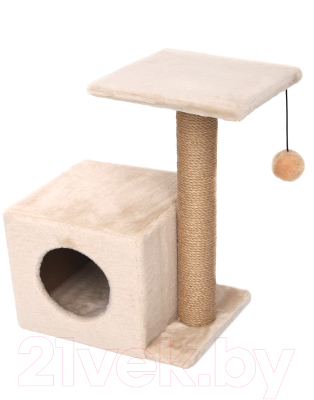 Комплекс для кошек Cat House С боковой полкой 0.58