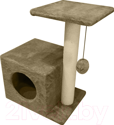 Комплекс для кошек Cat House С боковой полкой 0.58 - фото