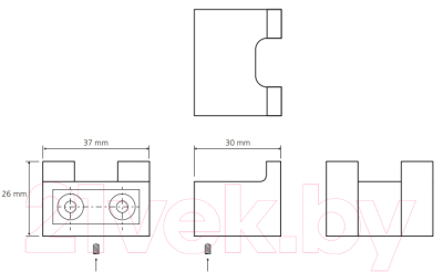 Крючок для ванной Bemeta Nero 135006230