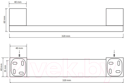 Поручень Bemeta Nero 135507670
