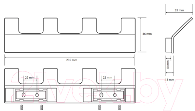 Крючок для ванной Bemeta Solo 139105212