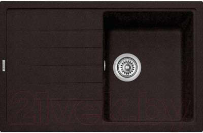 Мойка кухонная Longran Classic CLS780.500 (марон) - фото