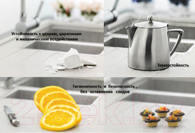 Мойка кухонная Longran Classic CLS860.500 20 (оникс)