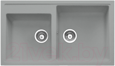 Мойка кухонная Longran Classic CLS860.500 20 (крома) - фото