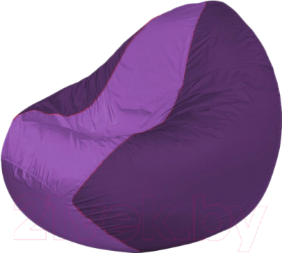 Бескаркасное кресло Flagman Classic К2.1-236 (сиреневый/фиолетовый) - фото