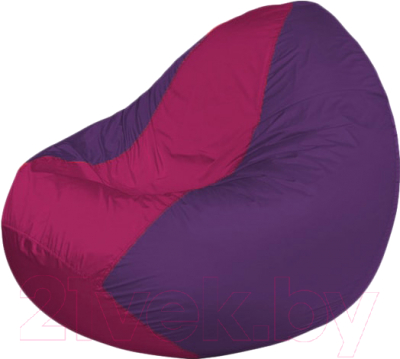 Бескаркасное кресло Flagman Classic К2.1-237 (фуксия/фиолетовый) - фото