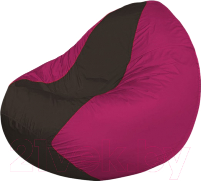 Бескаркасное кресло Flagman Classic К2.1-238 (коричневый/фуксия) - фото