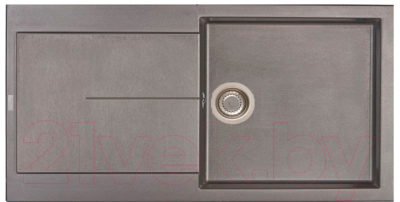 Мойка кухонная Longran Enigma ENG1000.500 (крома) - фото