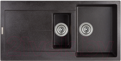 Мойка кухонная Longran Enigma ENG1000.500 15 - фото