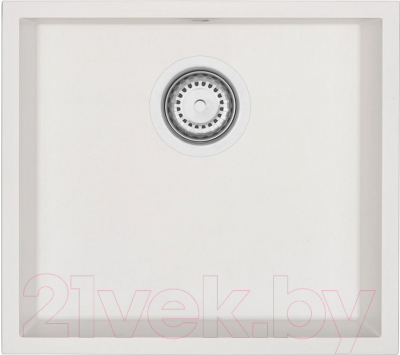 Мойка кухонная Longran Geos GES457.406 (альпина) - фото