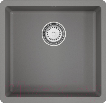 Мойка кухонная Longran Geos GES457.406 (крома) - фото