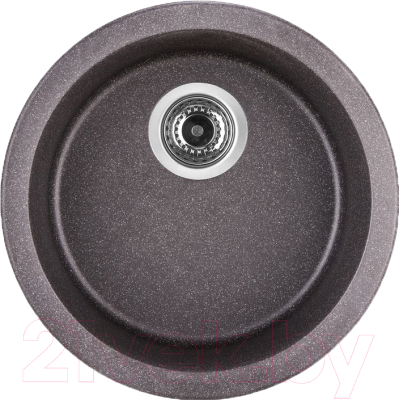 Мойка кухонная Longran Ultra ULS460 (лава) - фото