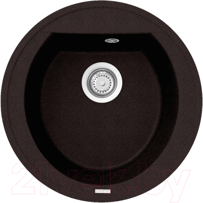 Мойка кухонная Longran Amanda AMG510 (марон) - фото