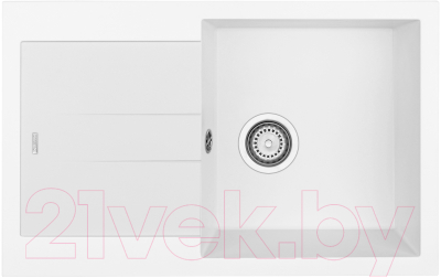 Мойка кухонная Longran Amanda AMG780.500 (альпина) - фото