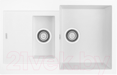 Мойка кухонная Longran Amanda AMG780.500 15 (альпина) - фото