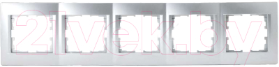 Рамка для выключателей и розеток Lezard Karina 707-4300-150 - фото