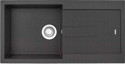 Мойка кухонная Longran Amanda AMG990.500 (лава) - фото