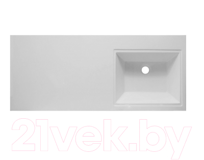 Умывальник Эстет Даллас 120 R / 18009 - фото