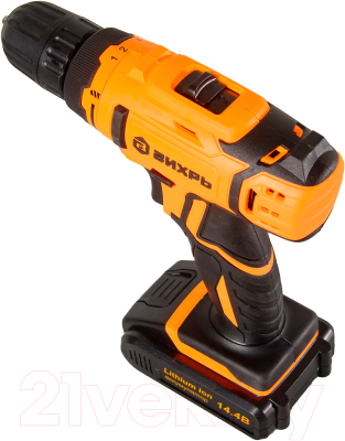 Аккумуляторная дрель-шуруповерт Вихрь ДА-14.4Л-2 (72/14/15)