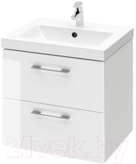 Тумба под умывальник Cersanit Lara / SB-SZ-LARA-CO50/Wh - фото