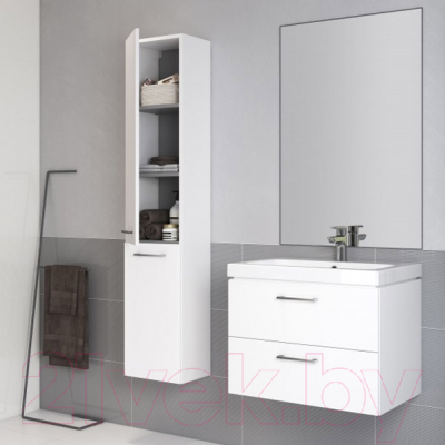 Тумба под умывальник Cersanit Lara / SB-SZ-LARA-CO80/Wh