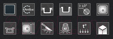 Мойка кухонная Longran Cube CUG560.500 (арена)