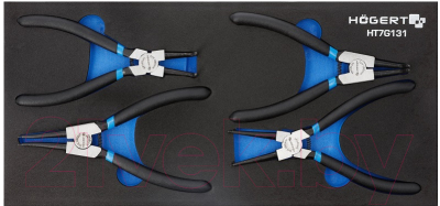 Набор губцевого инструмента Hoegert EVA HT7G131 - фото