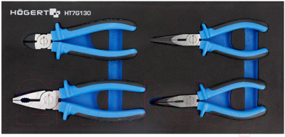 Набор губцевого инструмента Hoegert EVA HT7G130 - фото