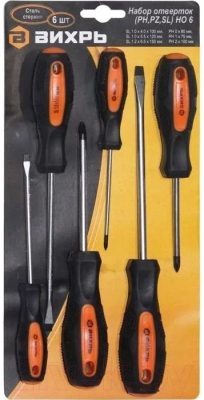 Набор отверток Вихрь 73/6/2/13 - фото