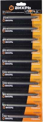 Набор бит Вихрь 73/6/6/3 - фото