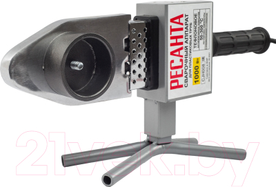 Паяльник для полипропиленовых труб Ресанта АСПТ-1000