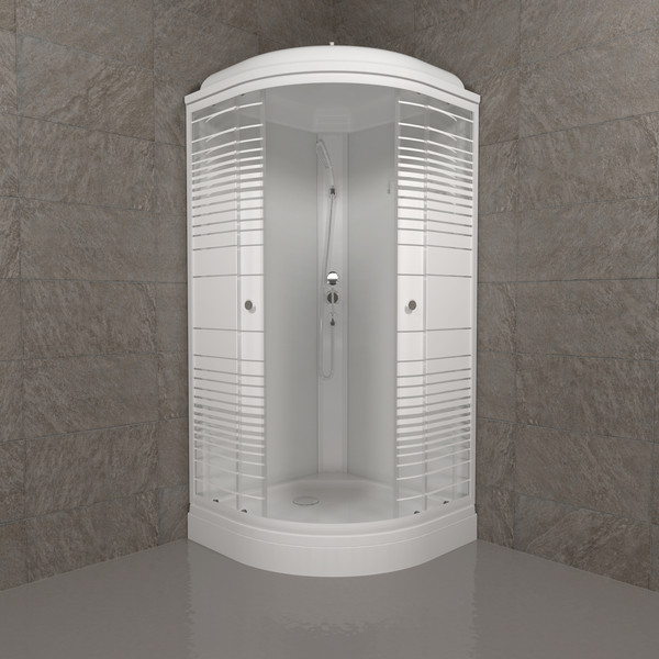 Душевая кабина Triton Стандарт А Полосы ДН4 100x100