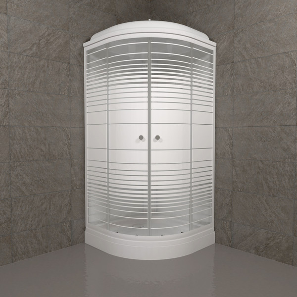 Душевая кабина Triton Стандарт А Полосы ДН4 100x100