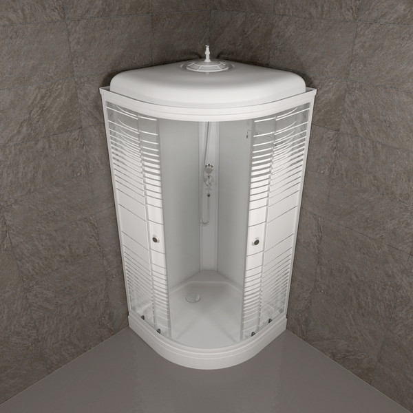 Душевая кабина Triton Стандарт А Полосы ДН4 100x100