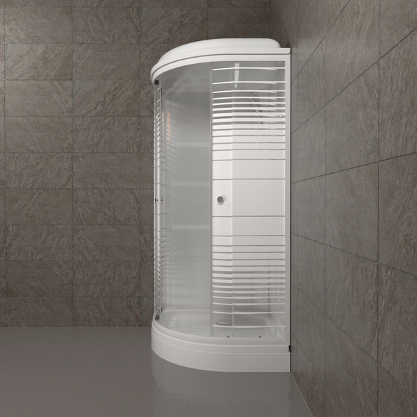 Душевая кабина Triton Стандарт А Полосы ДН4 100x100