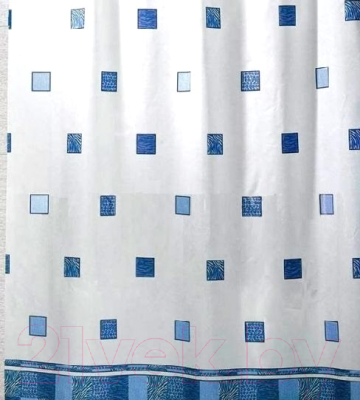 Шторка-занавеска для ванны Miranda Postaki Blue - фото