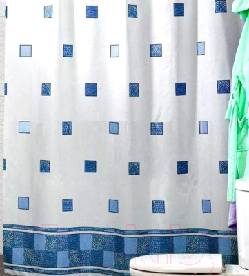 Шторка-занавеска для ванны Miranda Postaki Blue