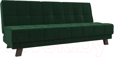 Диван Лига Диванов Винсент (велюр, зеленый)