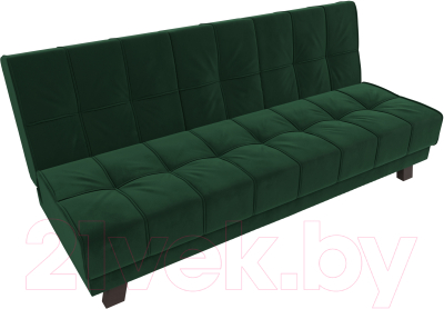 Диван Лига Диванов Винсент (велюр, зеленый)