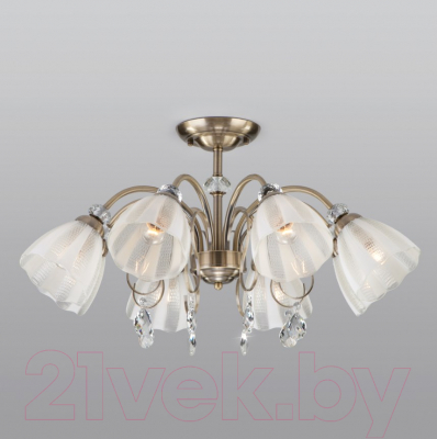 Люстра Евросвет 30155/8 (античная бронза) - фото