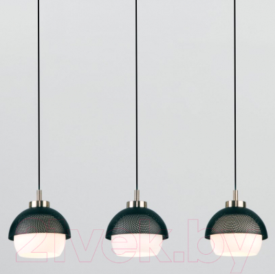 Люстра Евросвет 50106/3 (античная бронза/черный) - фото