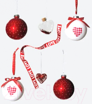 Набор елочных игрушек Gasper Для дорогой / 4518524-00 - фото