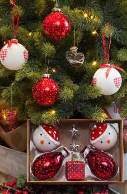 Набор елочных игрушек Gasper Для дорогой / 4518524-00