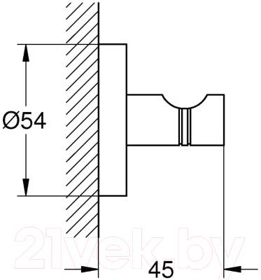 Крючок для ванной GROHE Essentials 40364AL1