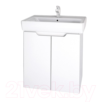 Тумба под умывальник Dreja Mini 60 (белый) - фото